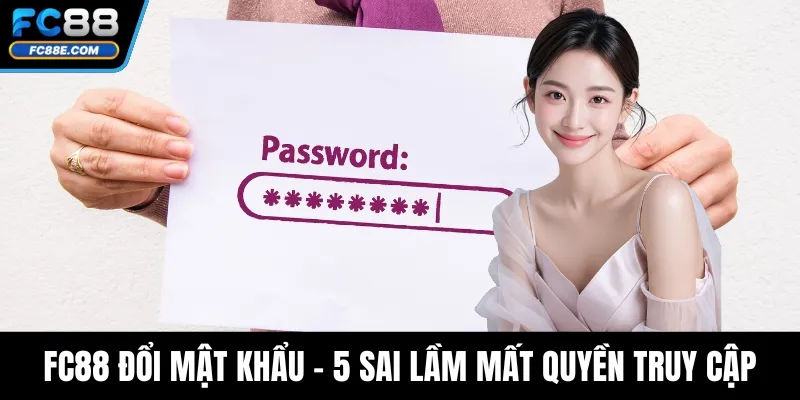 FC88 Đổi Mật Khẩu - 5 Sai Lầm Khiến Bạn Mất Quyền Truy Cập FC88 Đổi Mật Khẩu - 5 Sai Lầm Khiến Bạn Mất Quyền Truy Cập